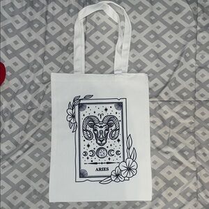 Zodiac Canvas Tote Bag